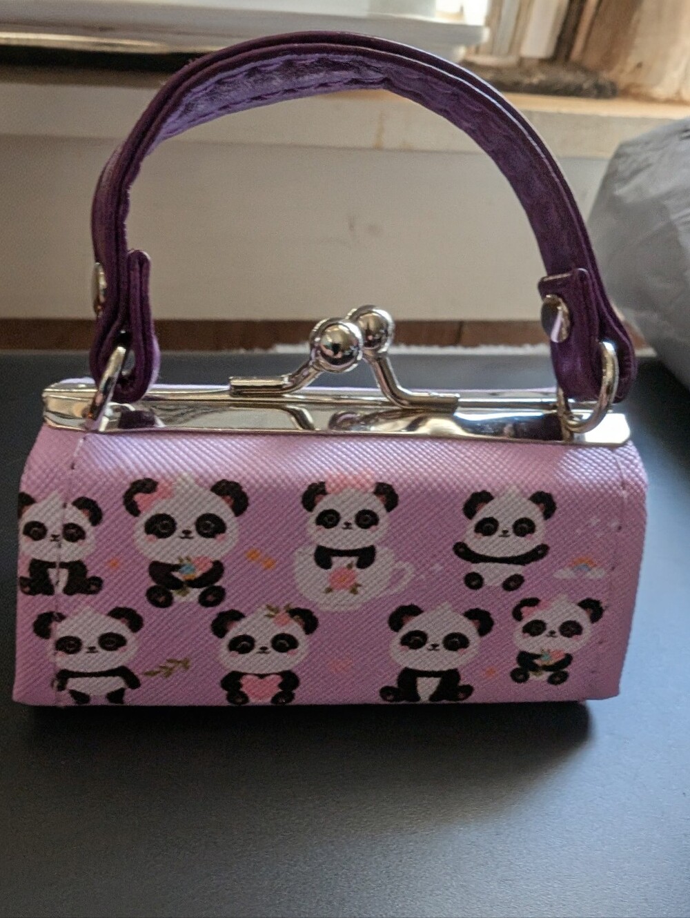 New Mini Handbag Coin Lipstick Purse Choice of Panda, Dog
